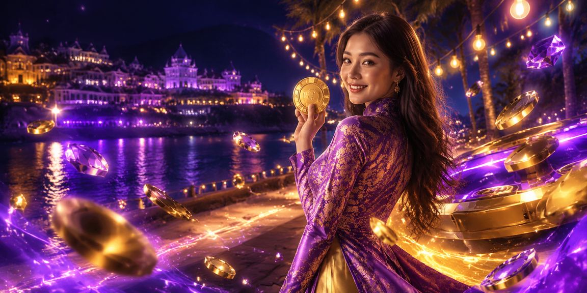 Phụ nữ mặc áo dài tại Đà Lạt trải nghiệm casino trực tuyến trên điện thoại