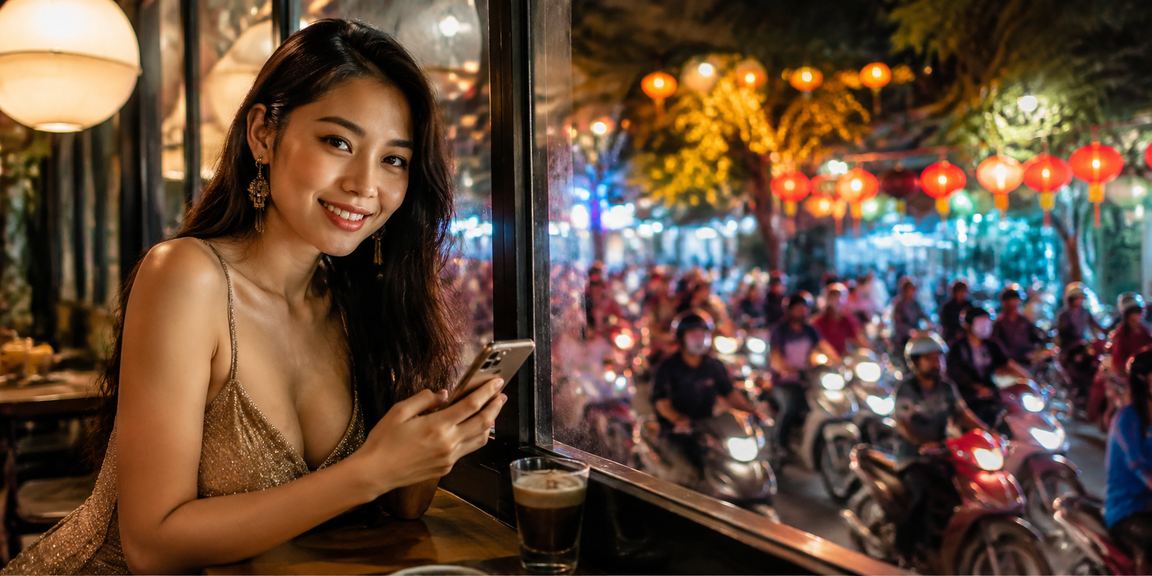 Người dùng Hà Nội trải nghiệm casino trực tuyến trên điện thoại bên tách cà phê